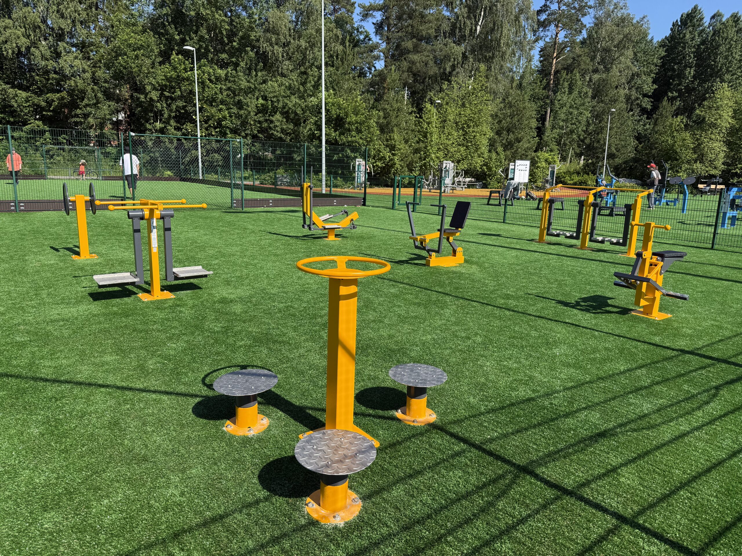 Kontulan ulkokuntosali junior waffa