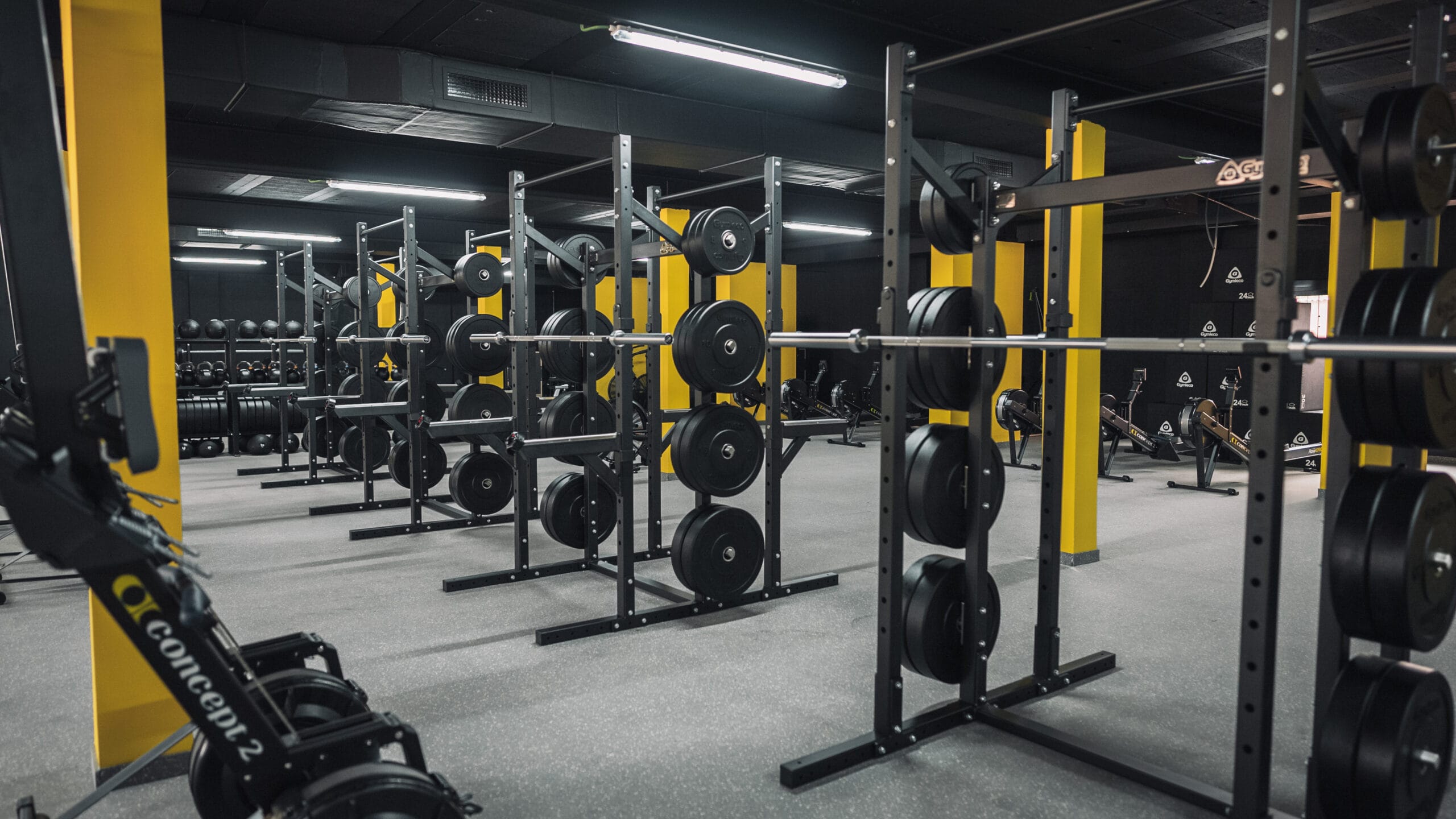 848D Gymleco kaksipuoleinen half rack - Image 2