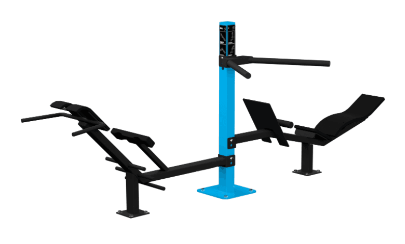 Omnigym OGC7 Selänojennus, dippi, vatsapenkki