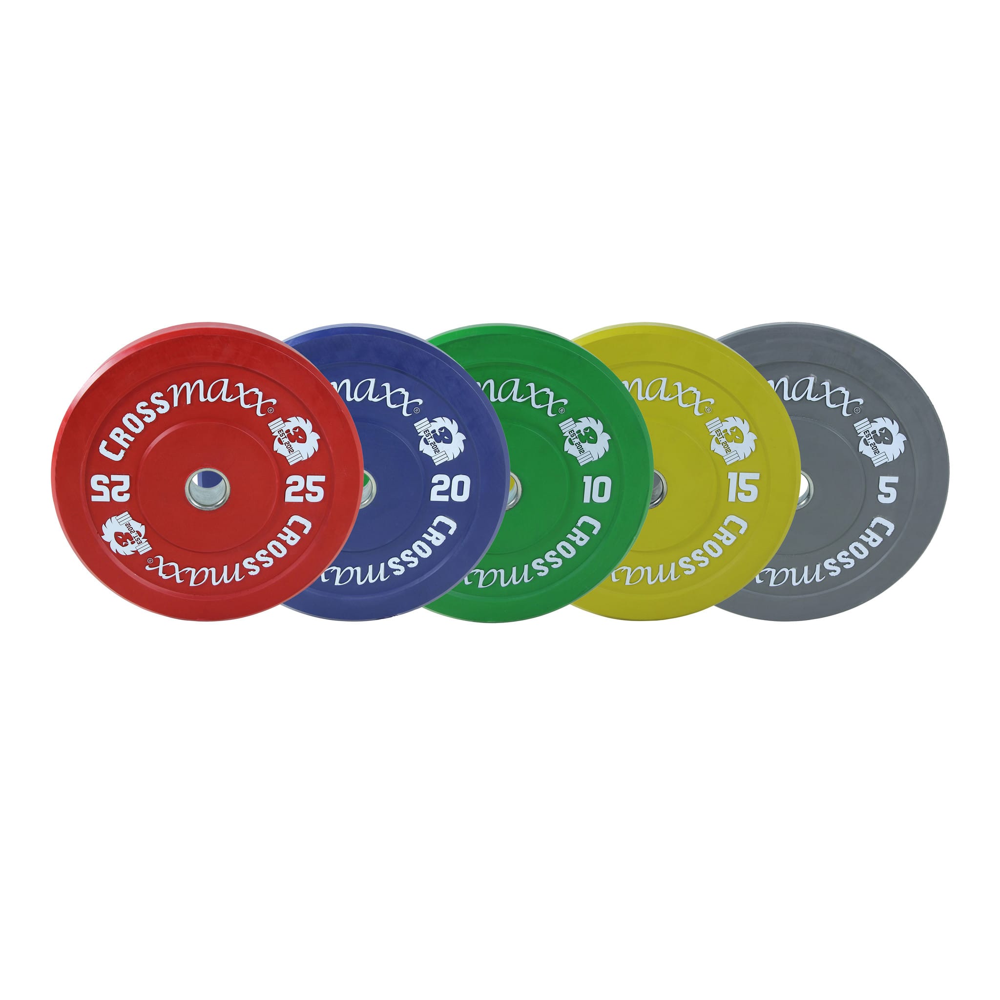 LMX98 Crossmaxx Bumper Plate värilliset levypainot