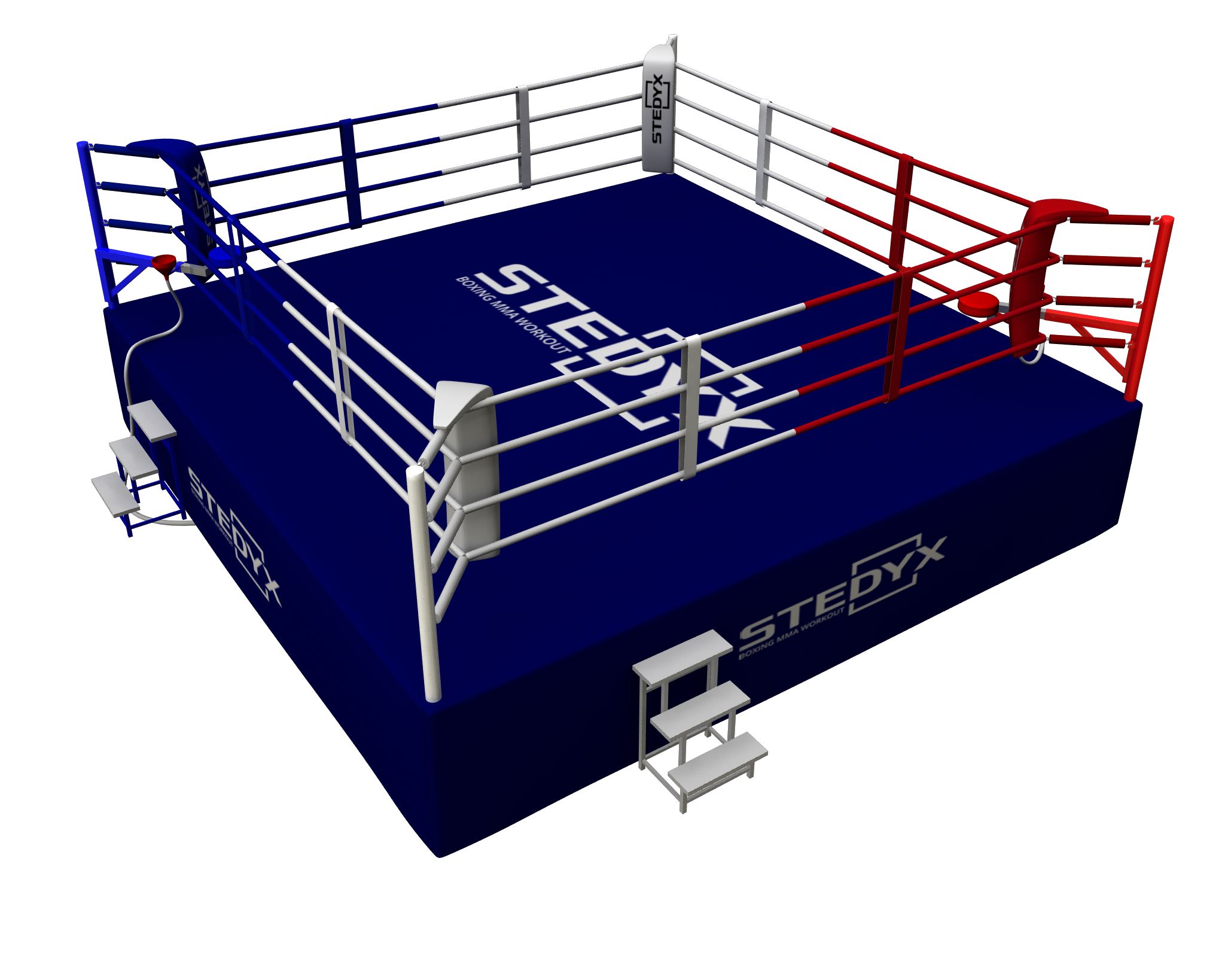 Stedyx Competition Boxing Ring Nyrkkeilykehä
