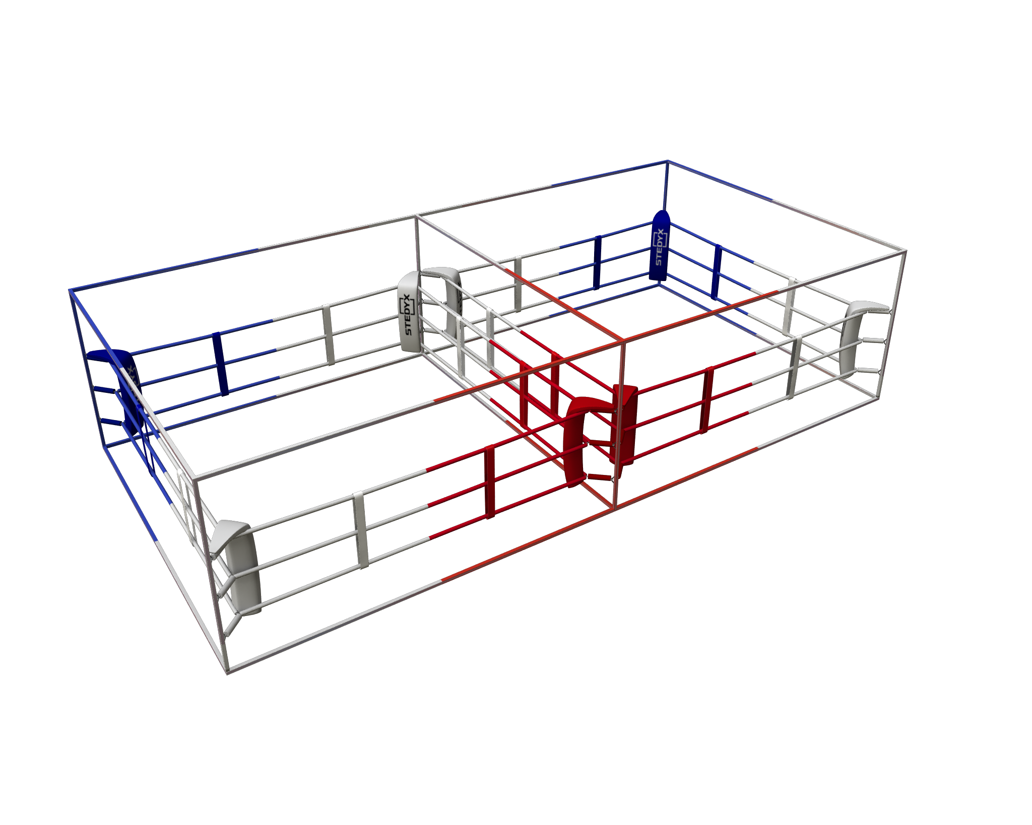 Stedyx Economy Boxing Ring Double Nyrkkeilykehä